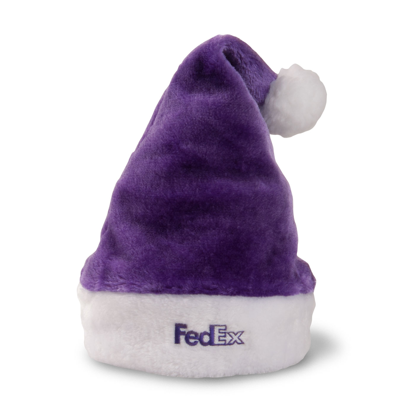 FedEx Purple Santa Hat Employee NEW Unisex