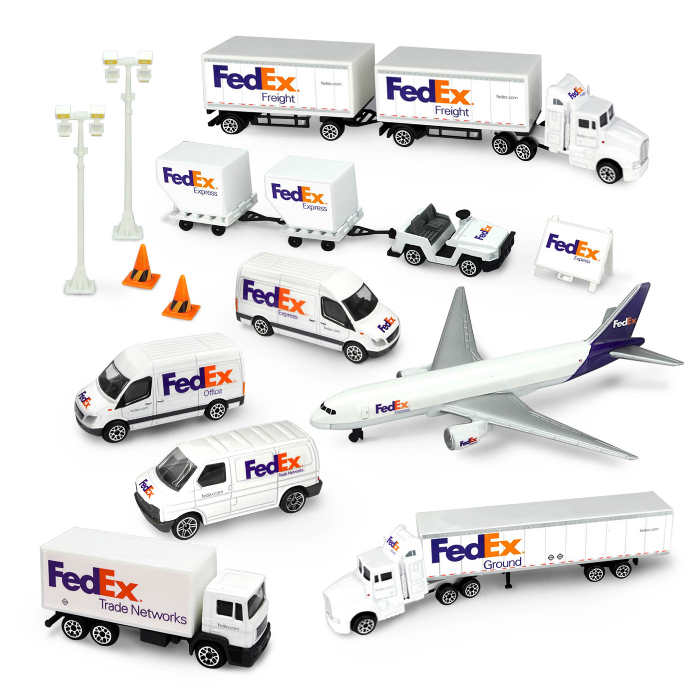 fedex toy delivery truck