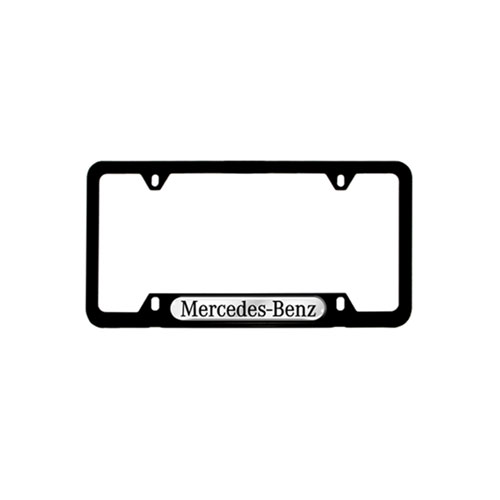 license plate frame mercedes